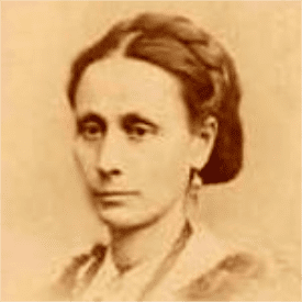 1872 booking photo of serial killer Lydia Sherman